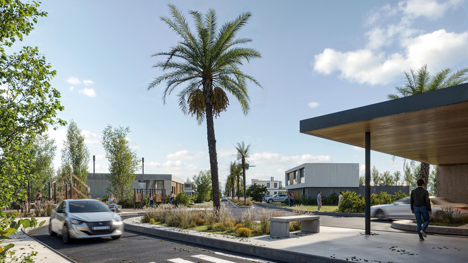 Render exterior de Arribada